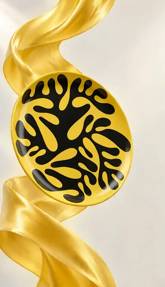 Imperfection Citron silk and dinnerware
