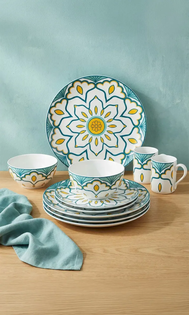 Summer Bloom Dinner Set
