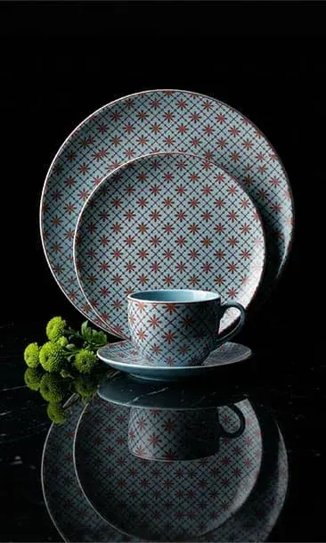 Retro Dinner Set